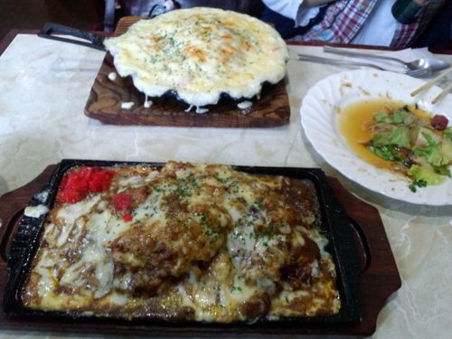 鶴ヶ峰ほわいとべあ～の焼きカレー＆グラタンスパゲティ